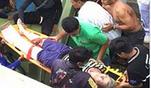 苏梅岛观景台阶梯断裂游客受伤